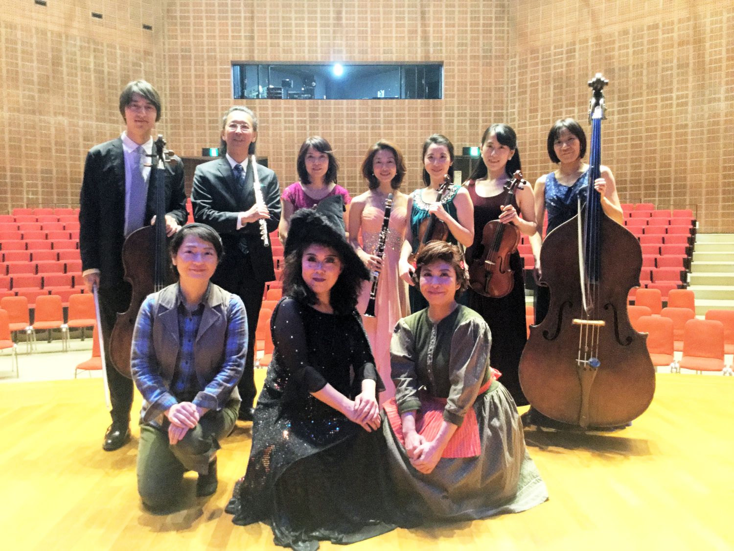「横浜室内合奏団クリスマスコンサート」写真終演後の集合写真