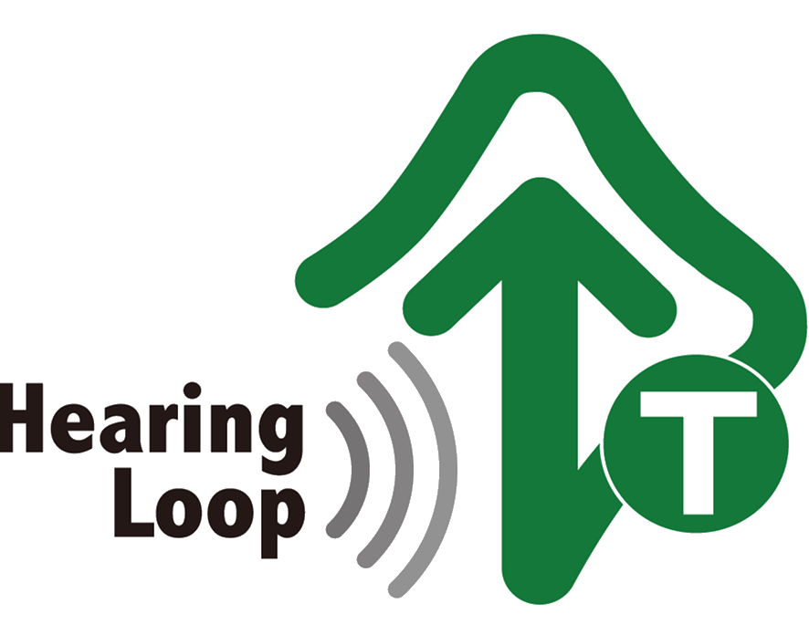 当館は補聴器、人工内耳をお使いの方が快適に過ごせるよう、ヒアリングループを設置しています